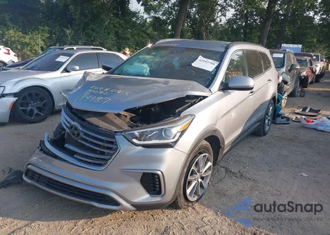 2017 Hyundai Santa Fe Se z USA, uszkodzony, nr VIN KM8SMDHF9HU184187